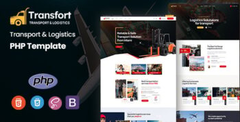 Transfort - Transport & Logistics PHP Template